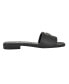 Фото #2 товара Women's Tamed Triangle Embellished Slide-On Sandals