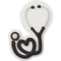 Фото #1 товара JIBBITZ Heart Stethoscope Pin