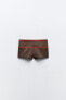 Mini shorts with trim details