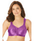 Фото #1 товара Plus Size Easy Enhancer Front-Close Wireless Bra