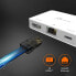 j5create JCA351-N USB-C® to 4K HDMI™ Ethernet Adapter - Wired - USB 3.2 Gen 1 (3.1 Gen 1) Type-C - 100 W - USB Type-C - White - Taiwan