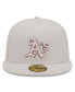 Фото #3 товара Men's Khaki Oakland Athletics 2023 Mother's Day On-Field 59FIFTY Fitted Hat