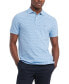 ფოტო #1 პროდუქტის Men's Micro Geometric Print Short Sleeve Polo Shirt