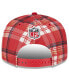 ფოტო #4 პროდუქტის Men's Scarlet San Francisco 49ers 2024 Sideline Statement 9FIFTY Snapback Hat