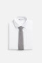 Фото #7 товара Cotton - linen textured tie