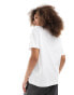 Фото #3 товара Pull&Bear oversized t-shirt in white