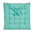 Chair cushion 40 x 5,5 x 40 cm Turquoise