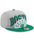 Фото #4 товара Men's Gray, Kelly Green Boston Celtics Tip-Off Two-Tone 59FIFTY Fitted Hat