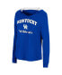 Фото #3 товара Women's Royal Kentucky Wildcats Catalina Hoodie Long Sleeve T-shirt