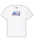 ფოტო #2 პროდუქტის Men's White, Charcoal Buffalo Bills Big and Tall T-shirt and Shorts Set