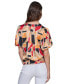 Women's Printed Wrap Top