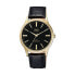 Фото #1 товара Часы Q&Q Black Golden Ø40mm