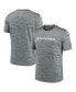 Фото #1 товара Men's Heather Gray Los Angeles Rams Velocity Performance T-shirt