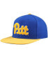 Фото #4 товара Men's Royal/Gold Pitt Panthers 2-Tone 2.0 Snapback Hat