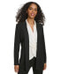ფოტო #1 პროდუქტის Women's Open-Front Shawl-Collar Blazer
