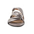 Фото #3 товара Softwalk Tieli S2109-043 Womens Gray Wide Leather Strap Sandals Shoes 6.5