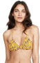 Фото #1 товара Splendid 266987 Women's Triangle Bikini Top Swimwear Size X-Small