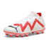 Фото #2 товара Puma Future Pro Firm GroundAg Soccer Cleats Mens Pink, White Sneakers Athletic S