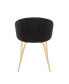 Фото #3 товара Claire Contemporary Glam Chair