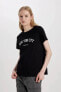 Kadın T-shirt C2581ax/bk81 Black