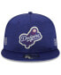Фото #2 товара Men's Royal Los Angeles Dodgers 2024 Clubhouse 9FIFTY Snapback Hat