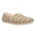 Фото #2 товара TOMS Alpargata Cable Slip On Womens Beige Flats Casual 10018904T