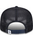 Men's Navy New York Yankees Cooperstown Collection Team Color Trucker 9FIFTY Snapback Hat