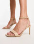 Фото #8 товара Stradivarius heeled sandals in beige