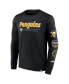 Фото #3 товара Men's Pittsburgh Penguins Strike the Goal Long Sleeve T-Shirt