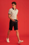 Фото #2 товара Мужская футболка-поло defacto Slim Fit Polo с коротким рукавом из 100% хлопка