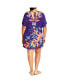 Plus Size Island Breeze Kaftan Dress