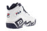 Фото #16 товара Fila MB 1BM00055-125 Mens White Leather Athletic Basketball Shoes