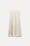 Zw collection 100% wool layered skirt