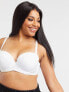 Фото #7 товара Ivory Rose Curve strapless multiway bra in white