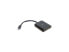 C2G 54292 Mini DisplayPort to HDMI Monitor Splitter - 2 Port 4K HDMI MST Hub USB