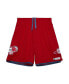 Men's Red AND1 Mixtape Mesh Shorts