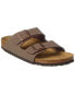 Фото #1 товара Birkenstock Arizona Narrow Fit Birko-Flor Sandal Men's Brown 43