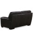 Фото #8 товара Myars 69" Leather Loveseat, Created for Macy's