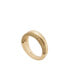 Фото #2 товара Women's Merete Gold-Tone Stainless Steel Stack Ring