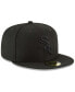 Фото #3 товара Men's Black Chicago White Sox Primary Logo Basic 59FIFTY Fitted Hat