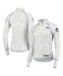 ფოტო #2 პროდუქტის Women's White Air Force Falcons OHT Military-Inspired Appreciation Officer Arctic Camo 1/4-Zip Jacket