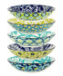 Tapestry Soup/Pasta Bowls, Set of 6