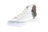 Фото #4 товара Ed Hardy Skull EH9038H Mens White Canvas Lace Up Lifestyle Sneakers Shoes