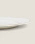 Фото #5 товара Rimmed bone china dinner plate