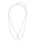 Фото #2 товара Sterling Forever cubic Zirconia Nerissa Layered Necklace