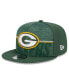 ფოტო #1 პროდუქტის Men's Green Green Bay Packers 2023 NFL Training Camp 9FIFTY Snapback Hat