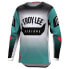 Футболка длинный рукав Troy Lee Designs GP Arc Turquoise / Neon Melon, S - фото #2