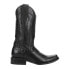 Фото #1 товара Ferrini Wyatt Narrow Square Toe Cowboy Mens Black Casual Boots 1467104