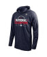 ფოტო #2 პროდუქტის Men's Navy UConn Huskies 2023 NCAA Men’s Basketball National Champions Bracket Long Sleeve Hoodie T-shirt