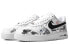 【定制球鞋】 Nike Air Force 1 Low 特殊鞋盒 醉风染墨 鲤鱼 荷花 低帮 板鞋 男款 黑蓝 / Кроссовки Nike Air Force CW2288-111